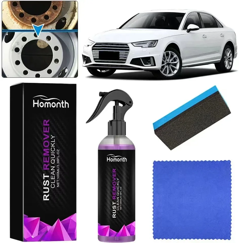 

Rust Inhibitor Derusting Spray Auto Rim Dust Cleaner Car Wheel Hub Remover for Car Maintenance Cleaning