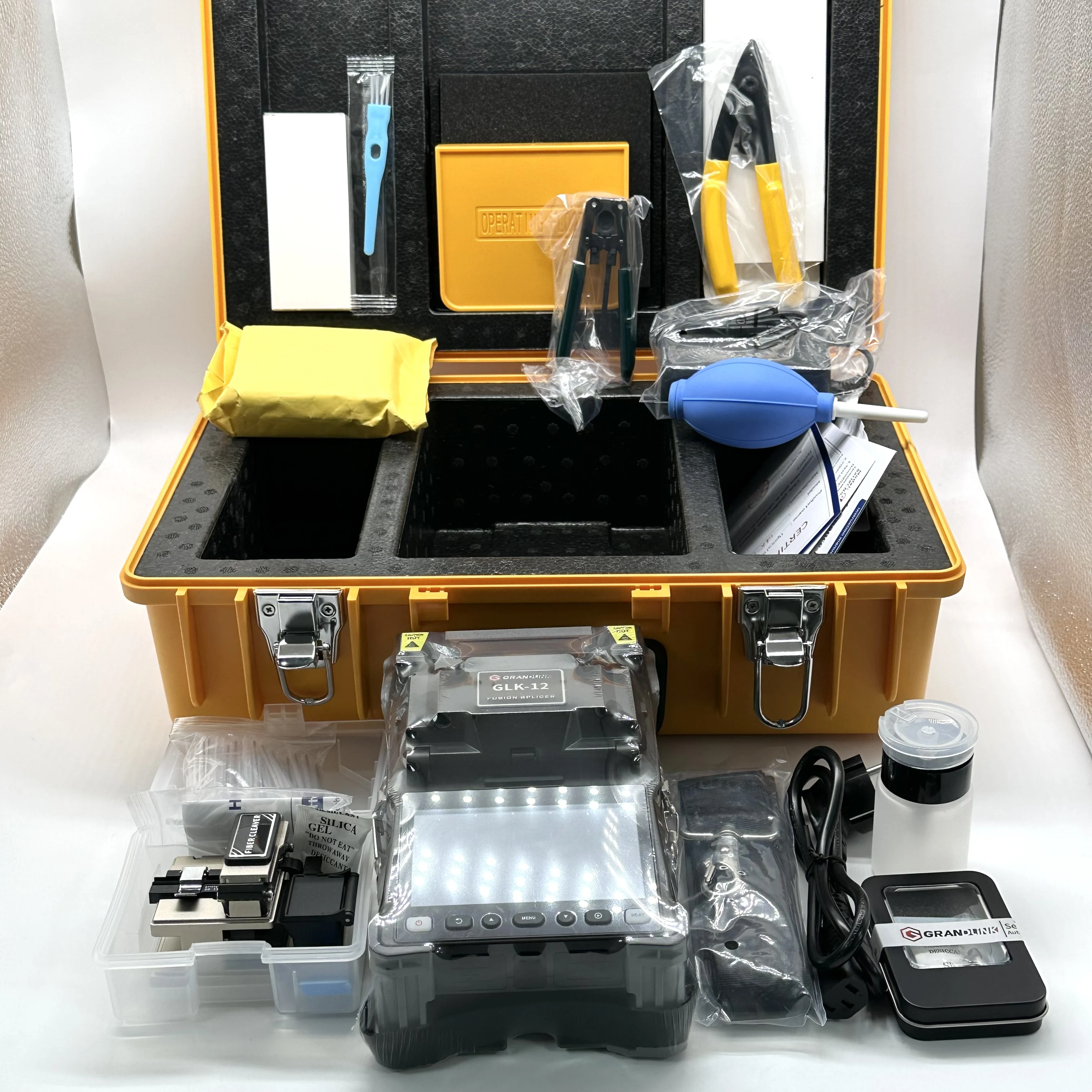 FTTH GRAND LINK GLK12 Fiber fusion splicer fully automatic hot