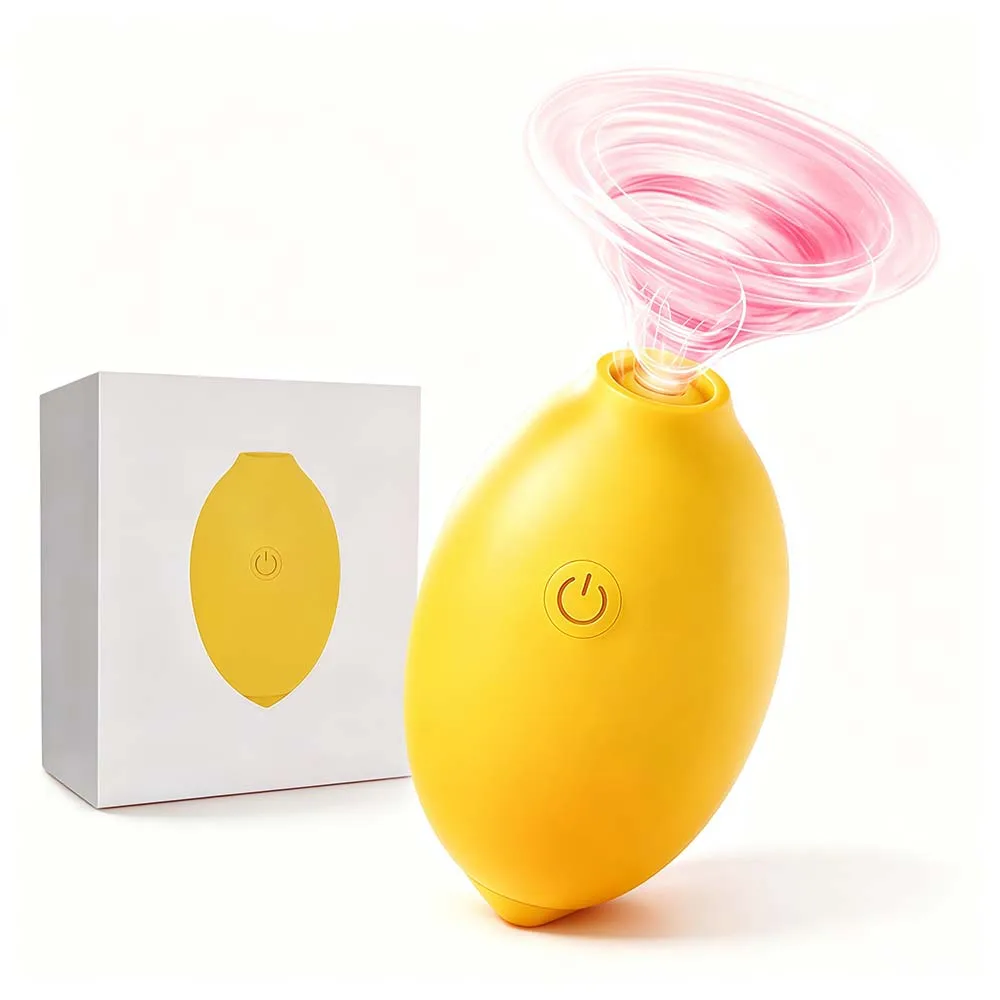 Clitoris Sucking Lemon Vibrator for Women  Vacuum Sucker Nipple Stimulator Oral Clit Suction Massager Female Masturbator Sex Toy