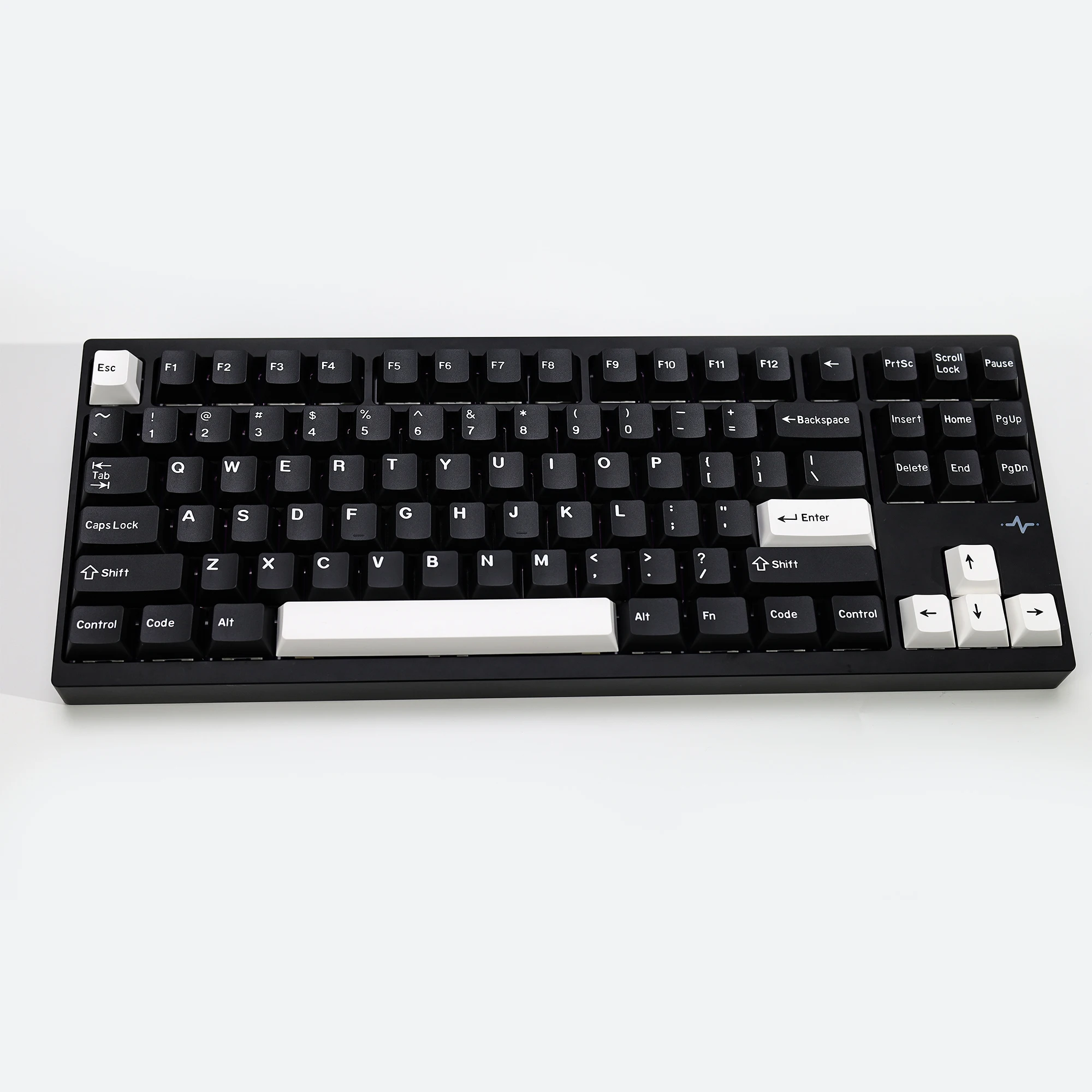 

KBDiy PBT GMK WOB Keycaps Cherry Profile Mechanical Game Keyboard Black Keycap Custom Doubleshot Simple Retro for GMK67 75% K500