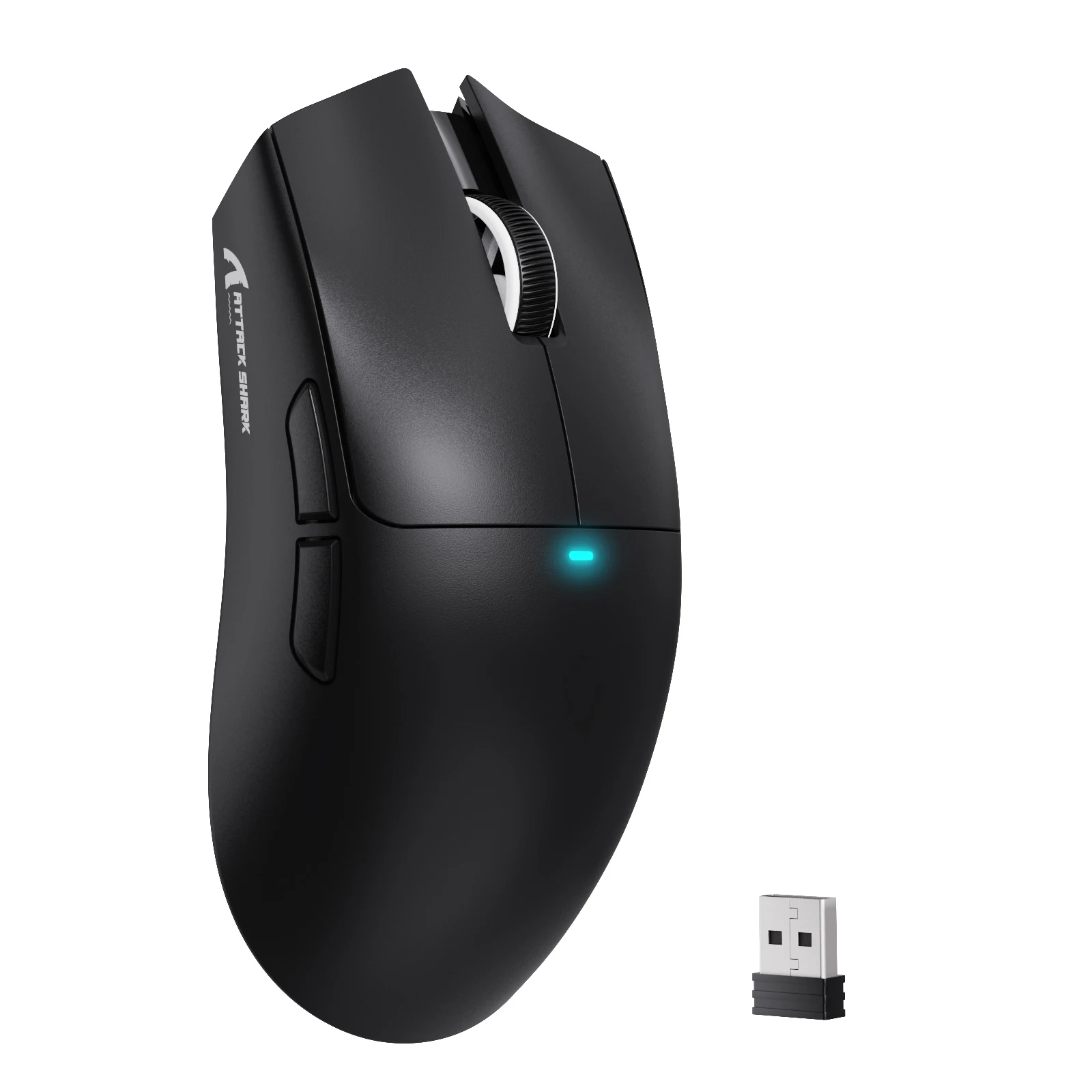 ATTACK SHARK X11SE Kabellose Gaming-Maus, Tri-Mode, 63 g Superlight mit PAW3311-Sensor, 22000 DPI, 300-mAh-Akku, Dual-Driver