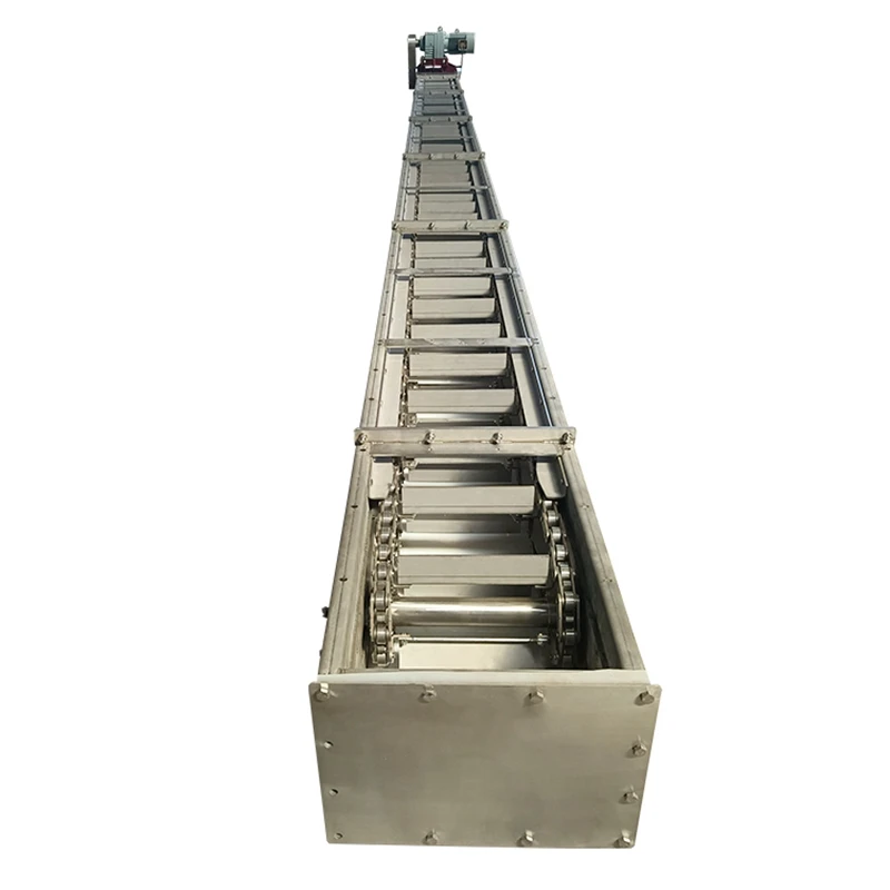 For Feed Powder or Pellet Level Drag Chain Scraper Conveyor