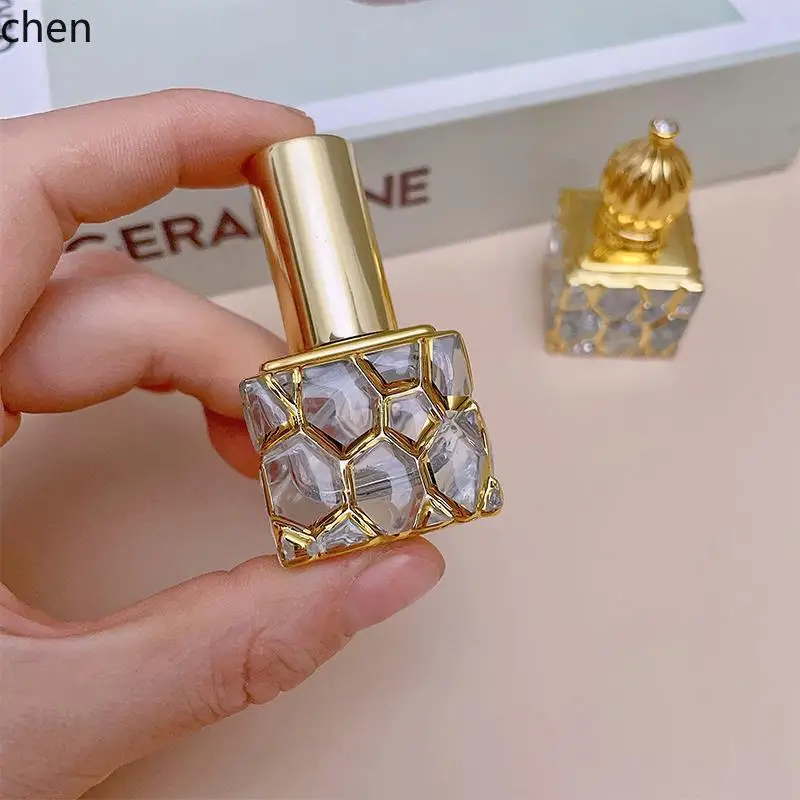 HT perfume sub-packaging glass sample spray bottle high-end portable essential oil bead empty bottle