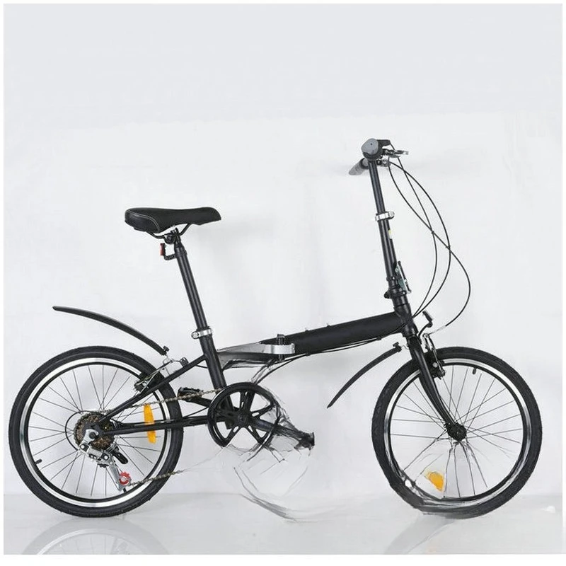 

Bicycle 20 inch folding 6 speed V brake lady folding variable speed city bicycle