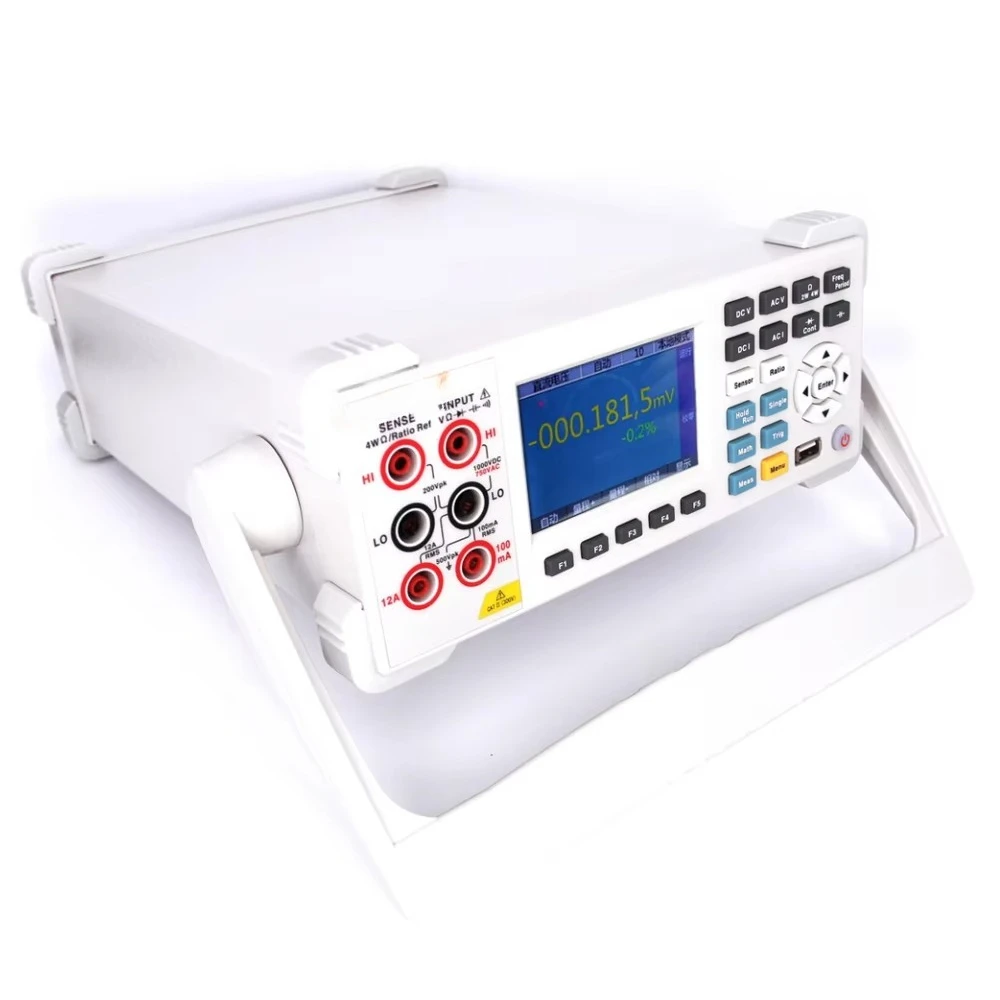 جهاز قياس متعدد رقمي لسطح المكتب 8165 6 1/2 بدقة 0.0015% مع واجهة USB