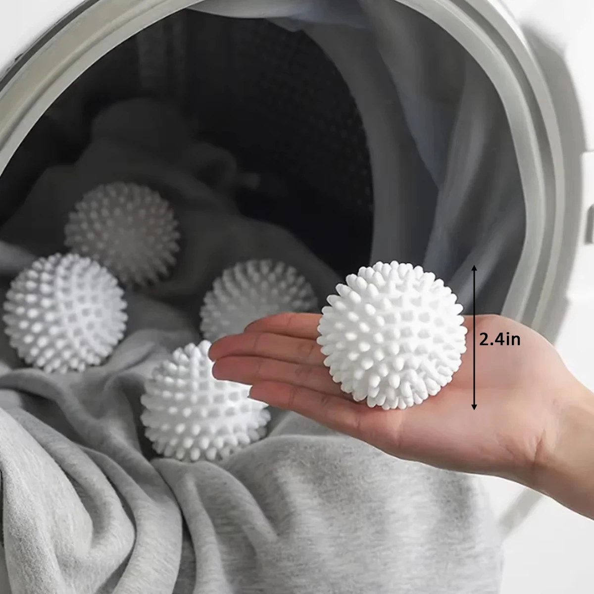 Laundry Ball Anti-Winding Magic Balls Drying Cleaning Drum Household Washing Machine Reusable Cleaning Supplies for Hair Removal