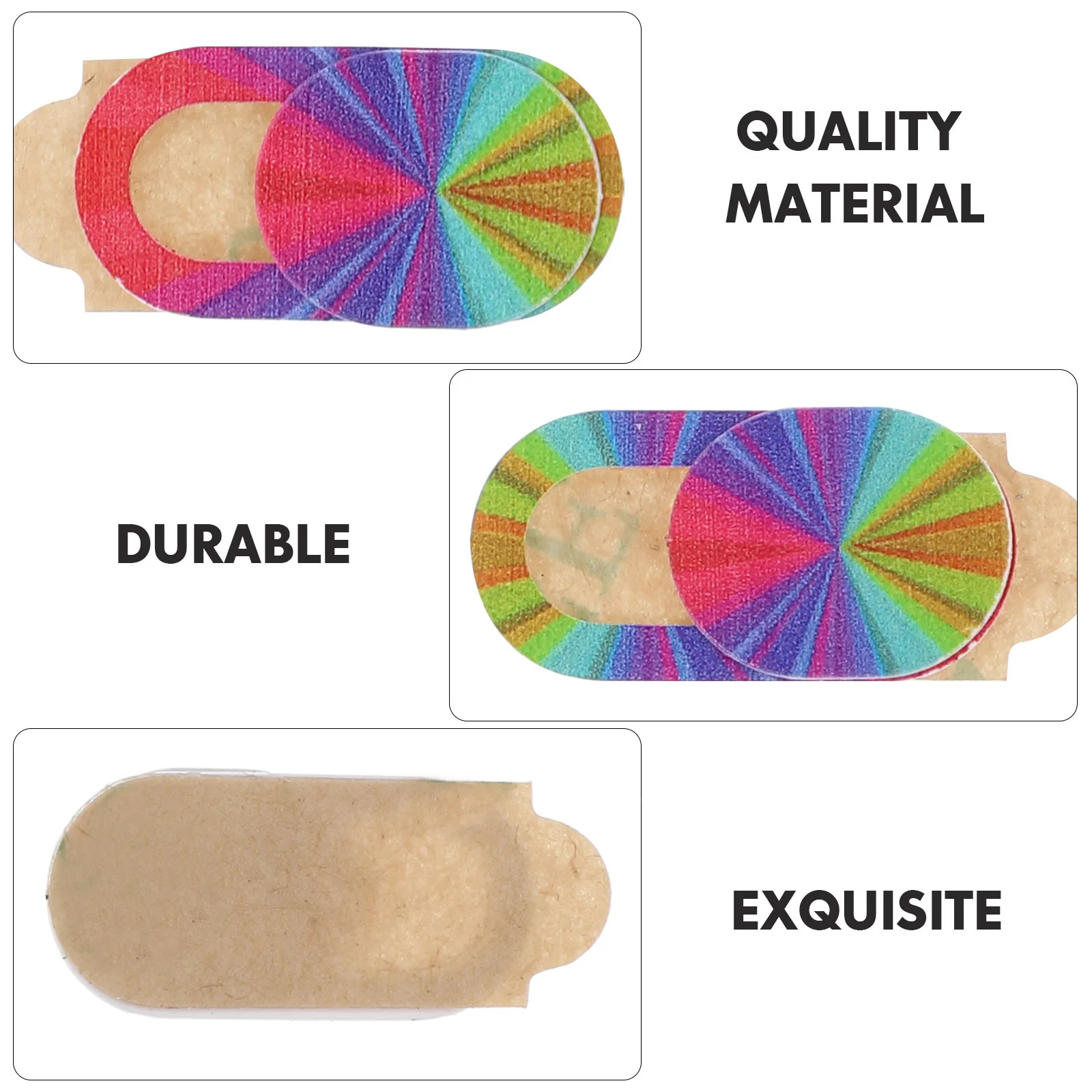 3Pcs -Peeping Webcam Privacy Covers Protective Camera Cover for Laptops Tablets Privacy Sticker