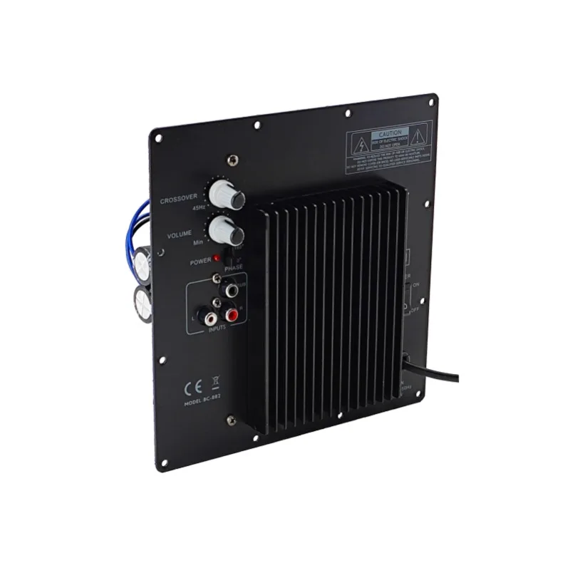 Active subwoofer power amplifier board home theater SUB coaxial input high power can bring 10-inch speaker 220V
