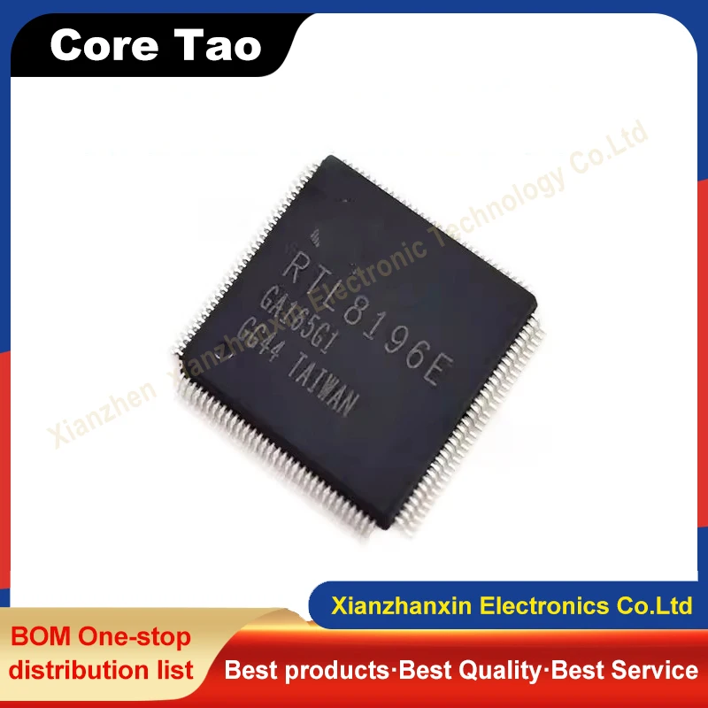1~5PCS/LOT RTL8196E-CG QFP-128 Ethernet Chip Network Communication Module for Computer Peripheral Equipment