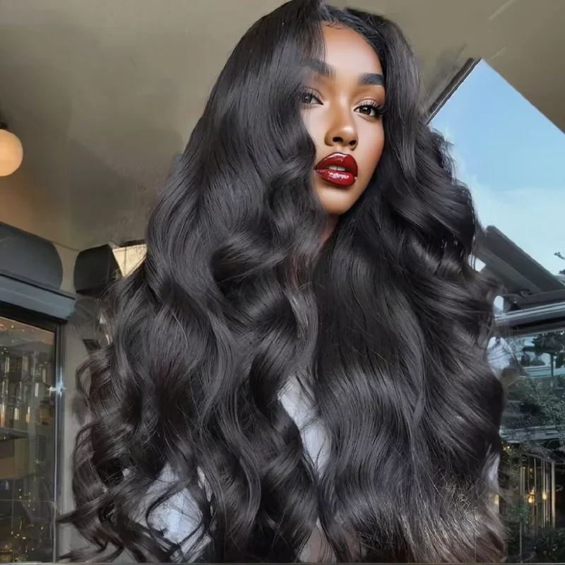 

250 Density Body Wave Lace Front Wigs Human Hair Transparent Lace Frontal Wigs For Women 13x6 13x4 Human Hair Wigs