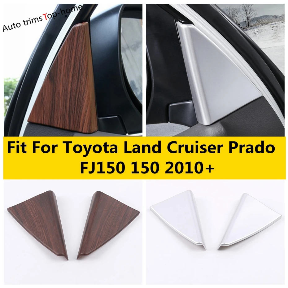 

ABS Front A Pillar Decoration Frame Cover Trim Fit For Toyota Land Cruiser Prado FJ150 150 2010 - 2020 Car Accessories