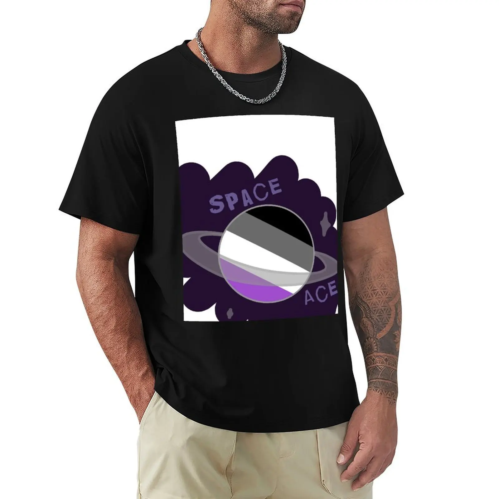 

Space Ace T-Shirt oversize t-shirts man plus sizes anime figures graphics black t-shirts for men