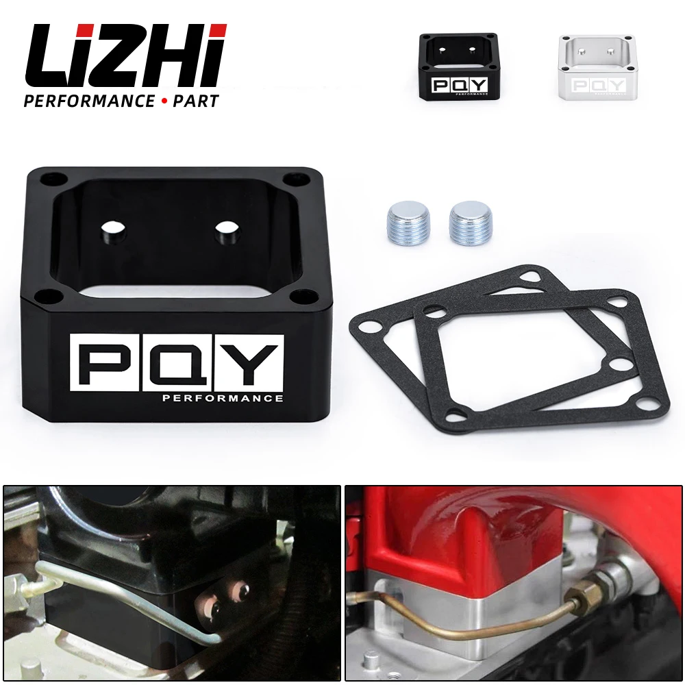 LIZHI - Intake Grid Heater Delete Spacer Air Intake Grille Heater Remove Gasket For 98.5-07 Dodge Ram Cummins 5.9L 6BT Cummins