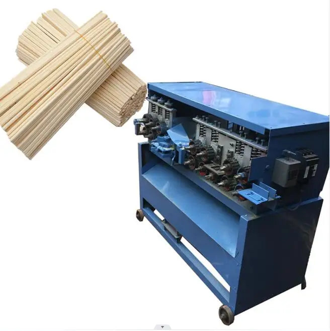 Professional Automatic Bamboo Skewers & Toothpick Maker Machine High Capacity 1.5KW 220V Wooden Case Made in China