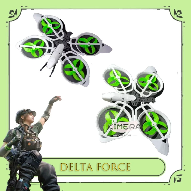 Kimera Store disfraz Delta Force New Operator Butterfly Healing Drone Cosplay Prop Altitude Hold Headless Mode fille コスプレ view 3
