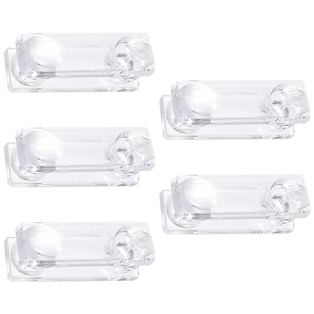 5 Pcs Pull End for Blind Shade Blinds Accessories Clear Curtains down Shades Cordless Window Handle