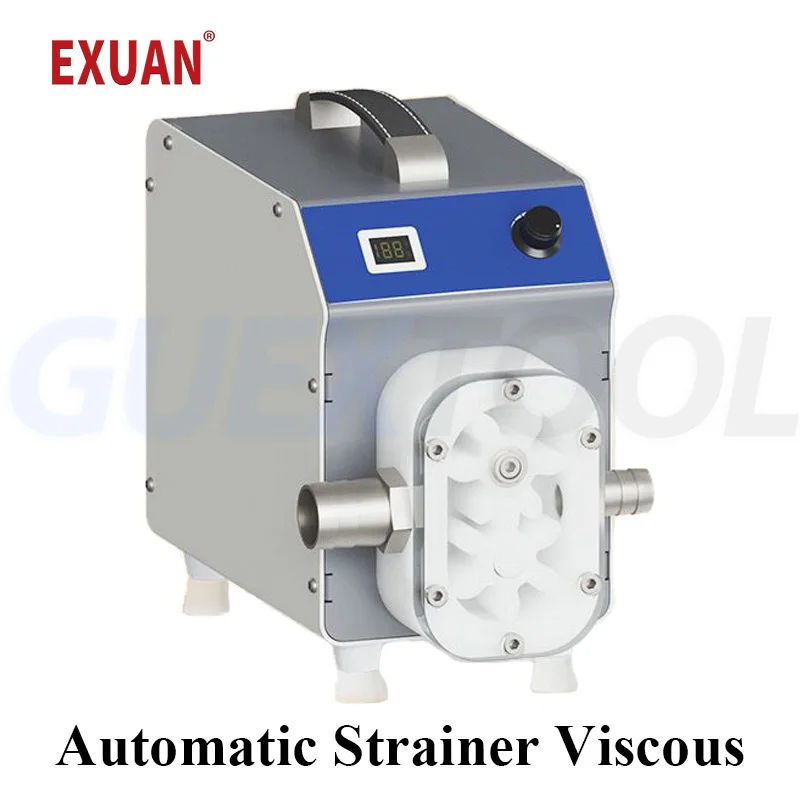 

Electric Honey Filling Machine Impurities Automatic Strainer Viscous Liquid Filter Delivery Pump Portable Apiculture Tools