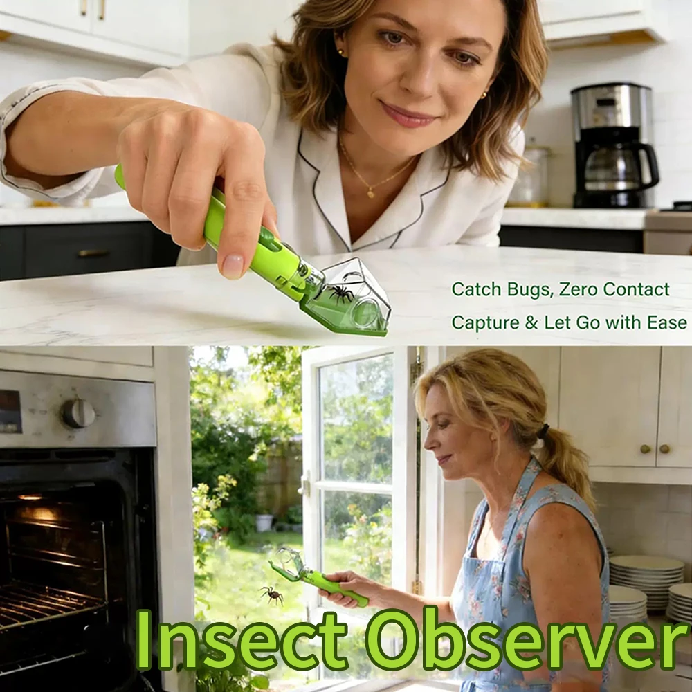 Kids Bug Catcher & Viewer, Eco-Friendly Insect Magnifier, Safe Backyard Exploration Toy for Nature Learning