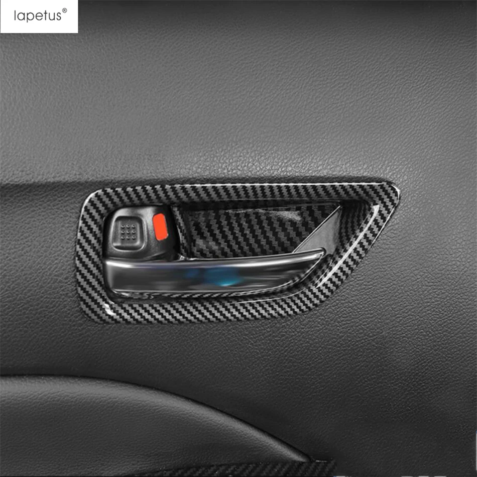 Gear Shift Panel / Dashboard Air Vent / Water Cup Holder Cover Trim For Suzuki Vitara Escudo 2015 -2023 Carbon Fiber Accessories