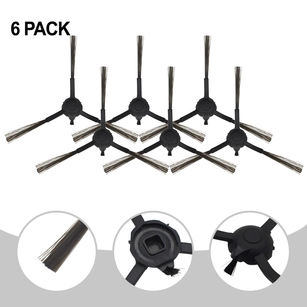 6pcs Corner Side Brush For Homerum 3000 Series XU2000 XU2100 XU3100 Vacuum Cleaner Spare Parts Replacement Accessories