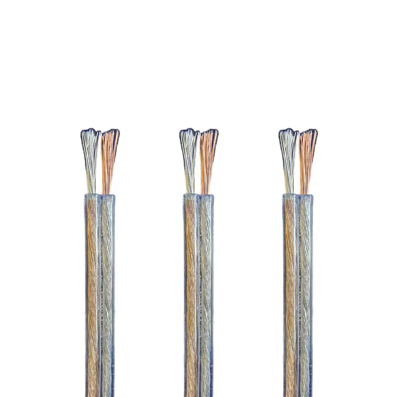 

2 Pin Electrical Wires 28/26/24/22/20/18/16AWG 12V Gold Silver Loud Speaker Cable For Automotive Car DIY Lighting LED Strip