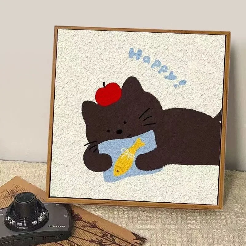 

E6022 Adorable Little Cat Paintings