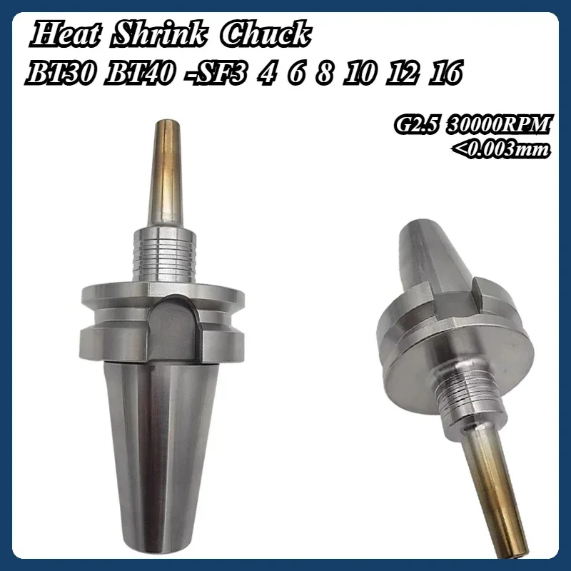 Heat shrink chuck BT30 BT40 SF03 4 8 10 Spindle tool holder SK40 Sintering thermal expansion collet chuck CNC machine tools