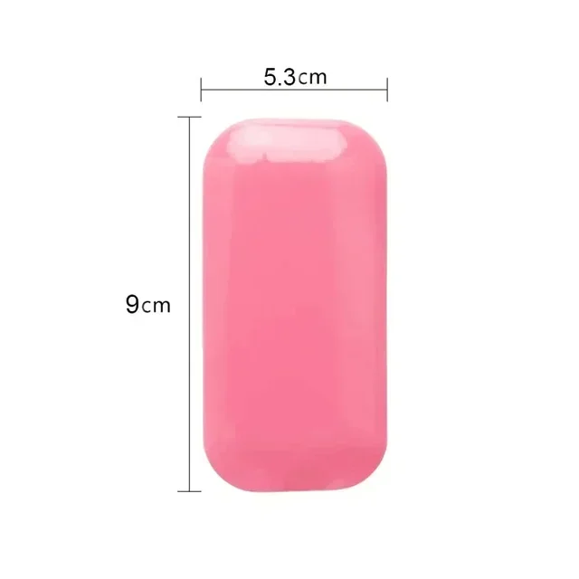 500 Pz Estensione Ciglia Fronte Adesivo Pad Silicone Rosa Trasparente Piantare Innesto Ciglia Vassoio Stand Pallet Pad Titolare Fare