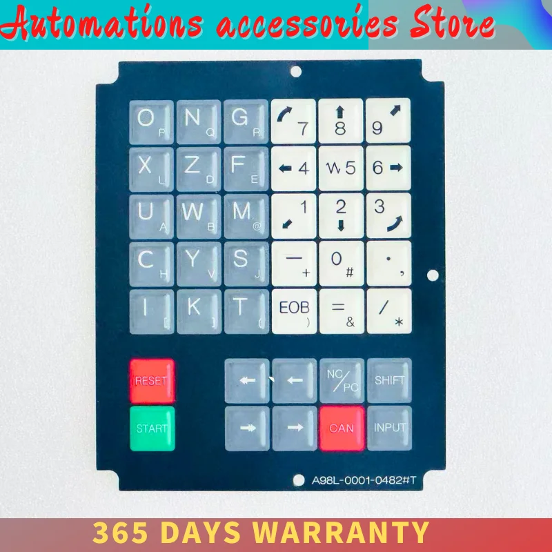 Membrane Keypad Overlay Front Film Mask Sticker For A98L-0001-0482#M A98L-0001-0482#T Membrane Sticker Mask
