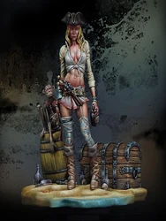 Unassambled 1/24 75mm ANCIENT soldier warrior stand figure Resin figure miniature model kits Unpainted