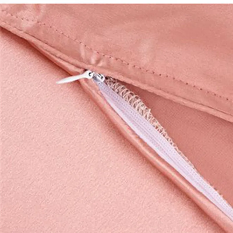 Silk Duvet Cover 1pc 19MM Seamless Silk Cover 100% Mulberry Silk Many Size Customizable size Solid Color ls030019005
