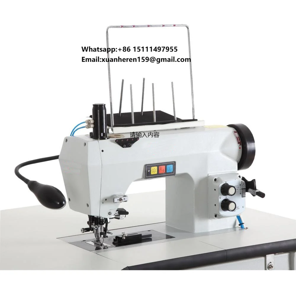 High-Intelligent Flat-Bed Chain Stitch Sewing Machine with Single Needle Iron and Plastic Material Hand Stitch
