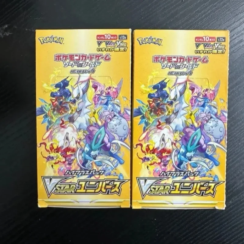 Japanse PKM TCG S12a VSTAR Universe Booster Trading Card Game Box Extra Hard Sterke Bescherming Collectible V/VMAX/VSTAR Gift