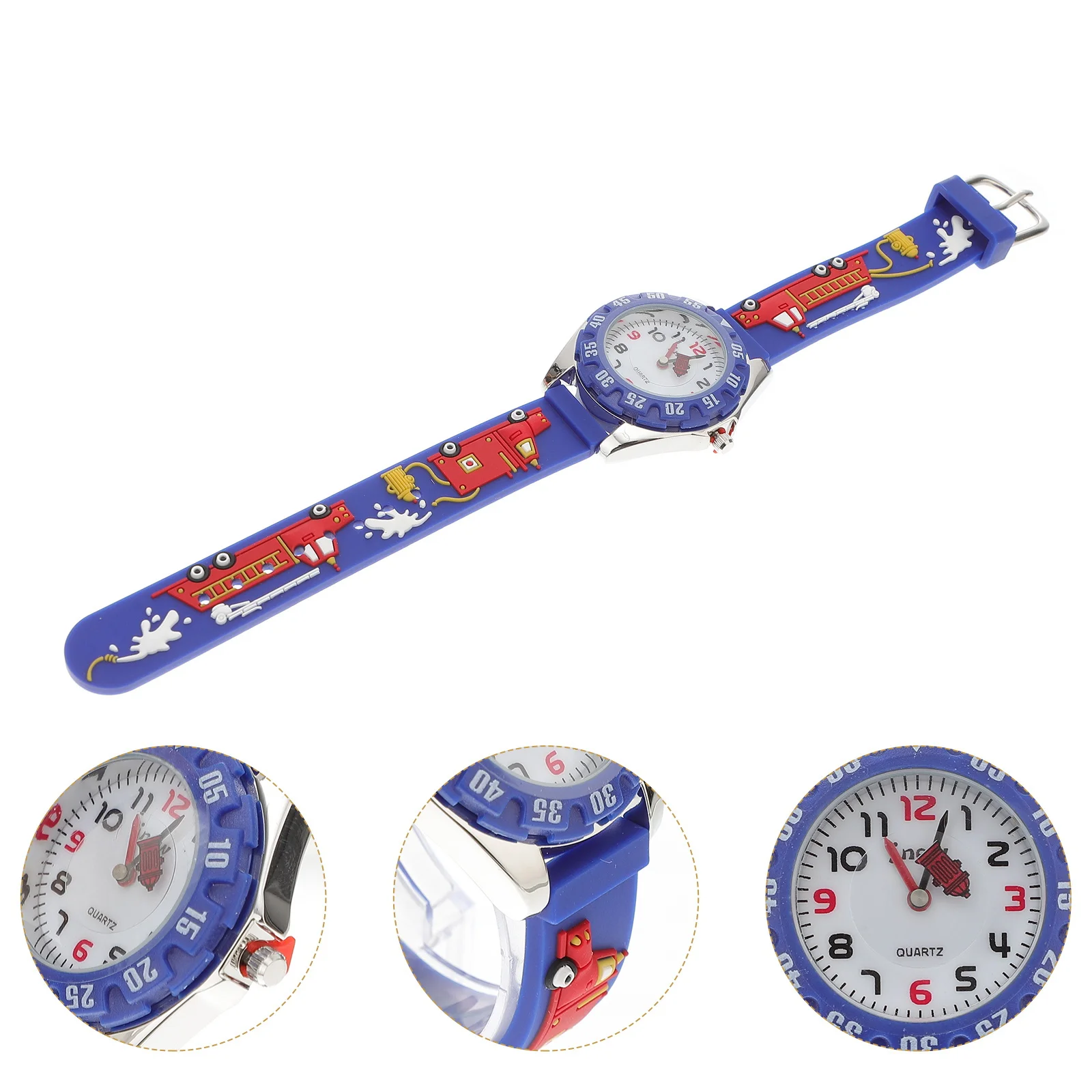 1 pc Waterproof Kids Watch Cartoon Quartz Wristwatch For Children Boys Girls School Outdoor Activities Adorable Creative Watch