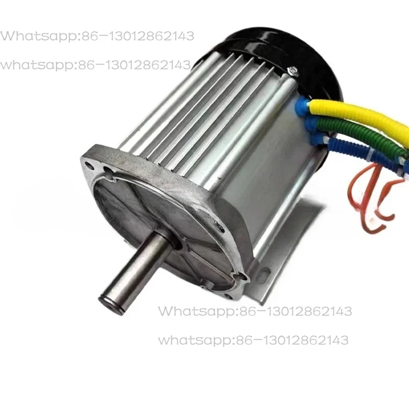 Electric tricycle high pressure water pump 60v1500w3000 high power permanent magnet differential DC brushless high speed motor