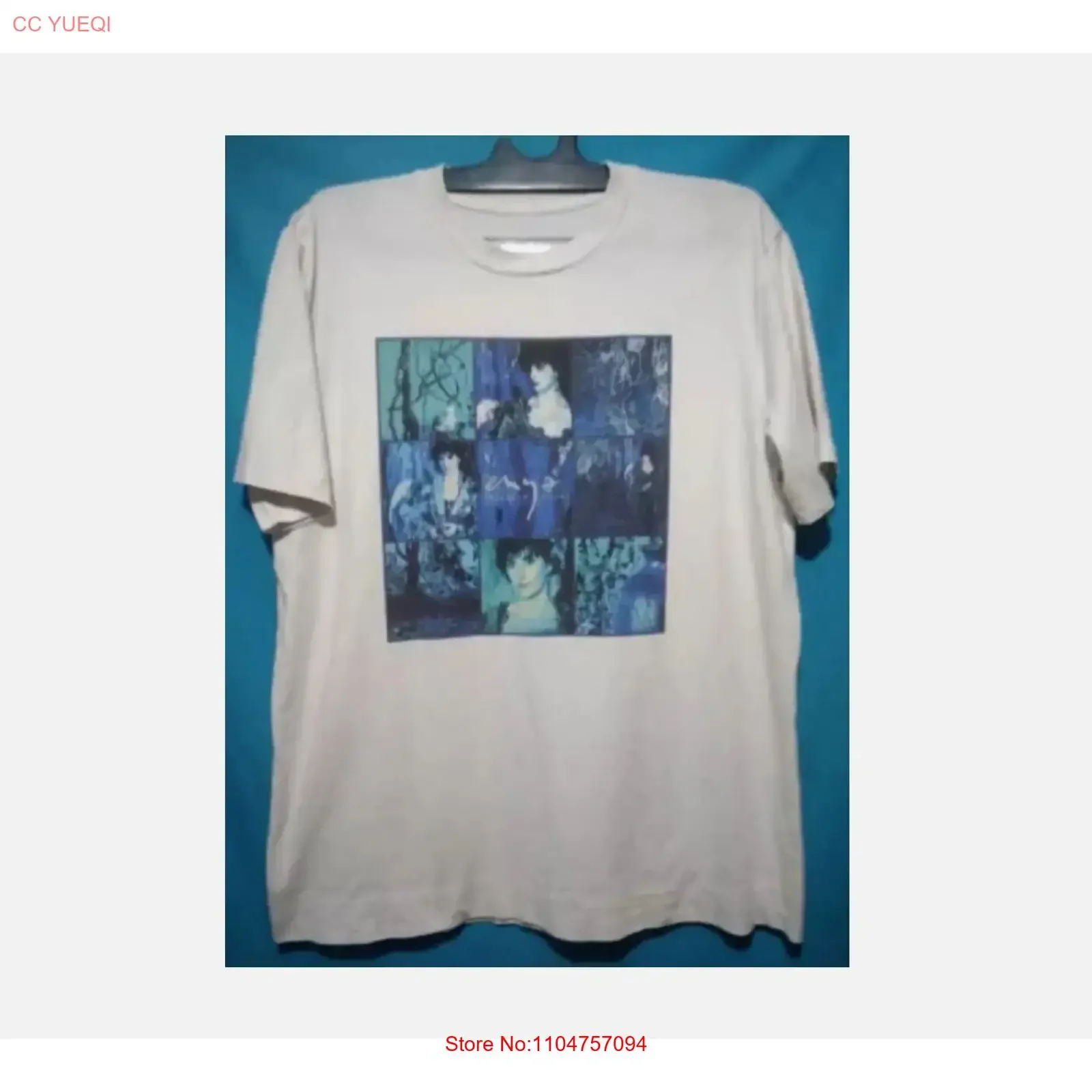 T-shirt vintage Enya Shepherd Moons blanc S 5XL, haut vintage lavé et doux, à la mode, pour un usage quotidien, légèrement polyvalent, homme