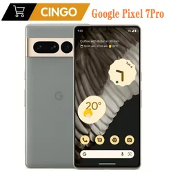 Смартфон Google Pixel 7 Pro 5G 7pro, 6,7 дюйма, 12 Гб ОЗУ, 128 ПЗУ, восемь ядер, Оригинальный разблокированный сотовый телефон Android, смартфон Google Tensor G2