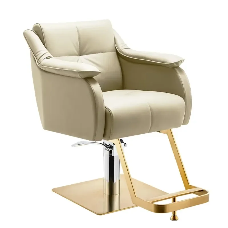 Poltrona da barbiere nordica da salone Estetica personalizzata Comoda sedia da parrucchiere moderna Mobili per capelli Kapperstoel alla moda di lusso