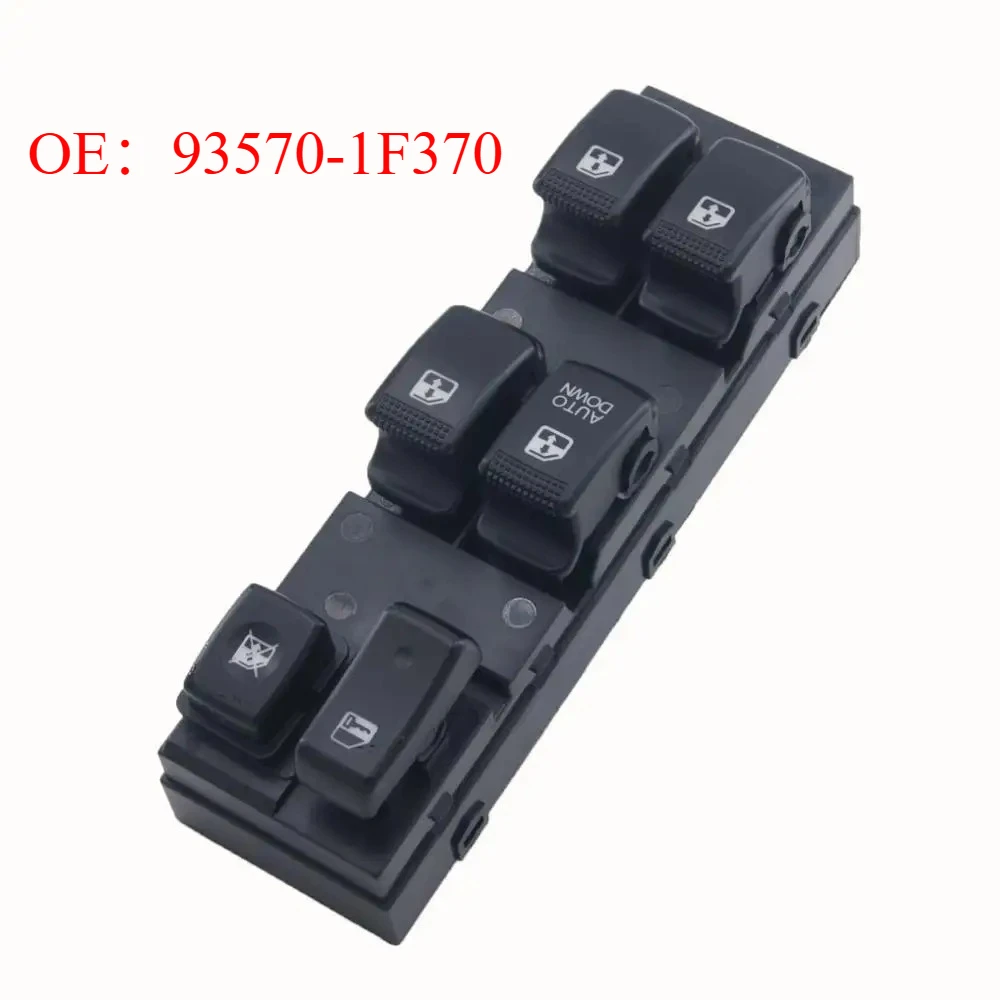 

LHD 93570-1F370 для Kia Sportage 2005-2009, передний левый электрический главный переключатель управления окном 93570-1F371