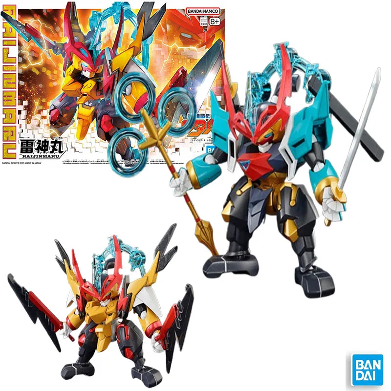 

In Stock BANDAI Original Mashin Creator Wataru 08 RAIJINMARU Anime Figure Model Toy Collectible Assembly Ornaments Gift Children