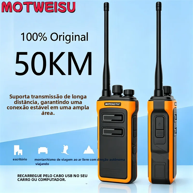 hot-sales-walkie-talkie-durable-portable-10w-high-power-long-range-two-way-radio-easy-operation-noise-reduction-usb-rechargeable