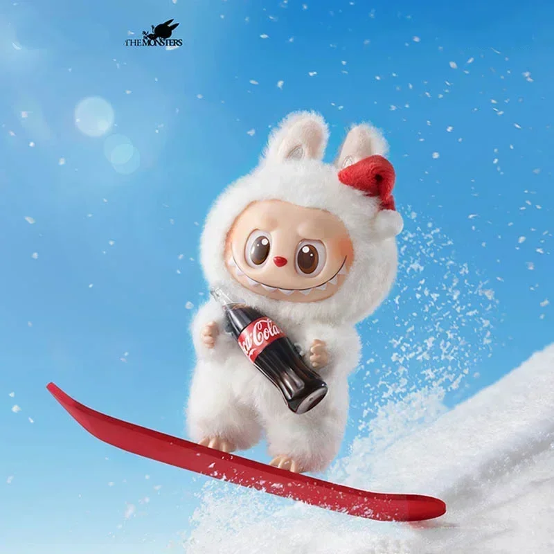 

POP MART THE MONSTERS COCA-COLA серия виниловое лицо Mystery Box оригинальные игрушки куклы милые аниме фигурки настольные украшения коллекция