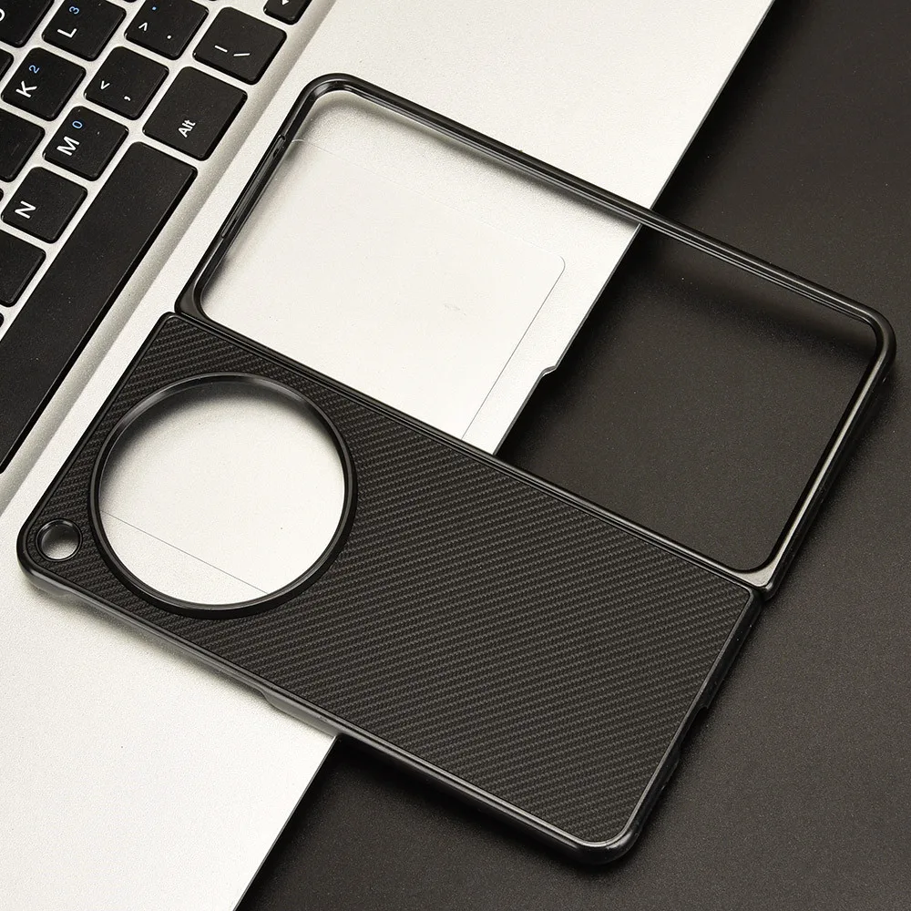 Para OnePlus funda abierta de lujo de cuero PU funda trasera dura a prueba de golpes para OnePlus funda protectora abierta para teléfono