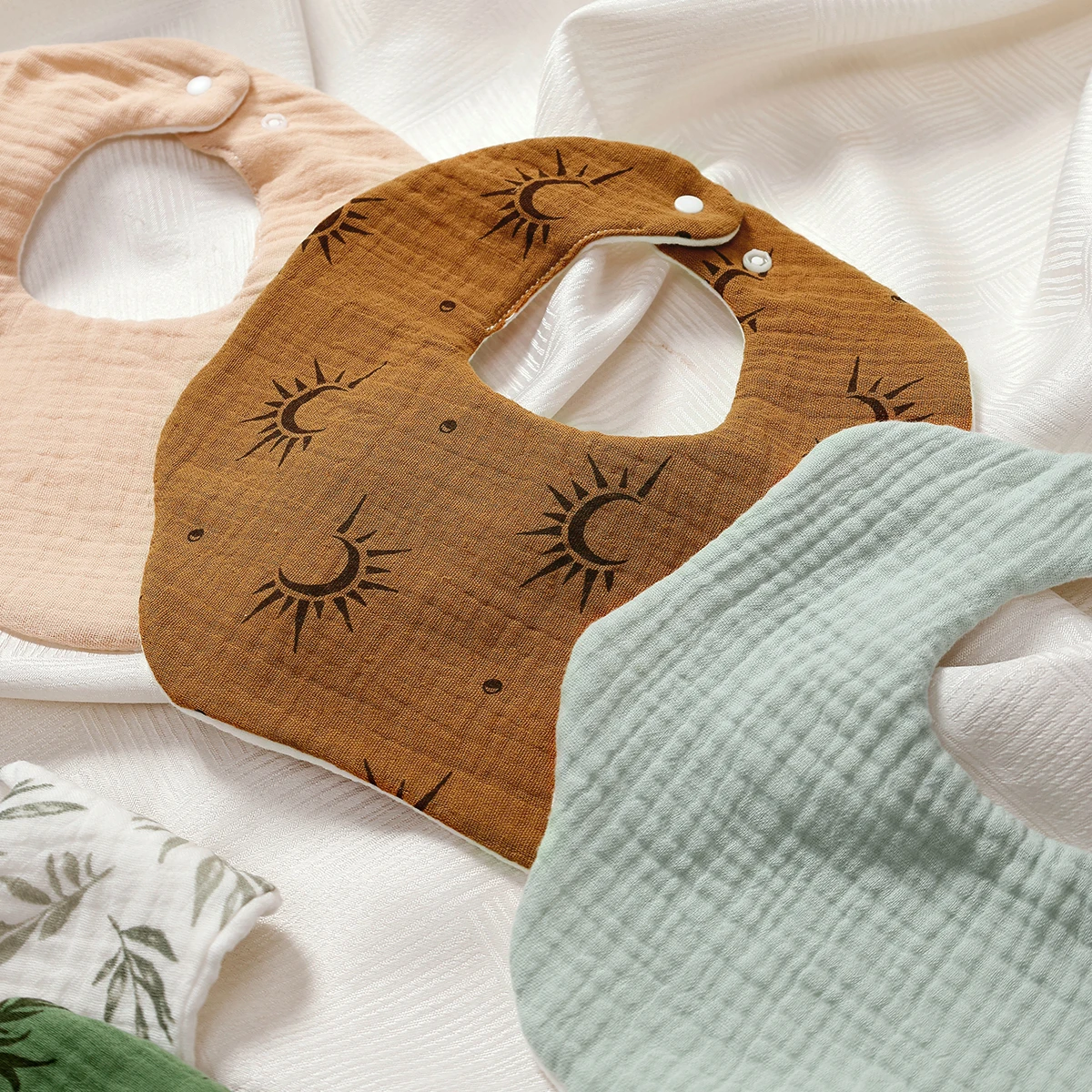 Elinfant - Paquete de 5 Babero - Baby Food Set reseña y precio