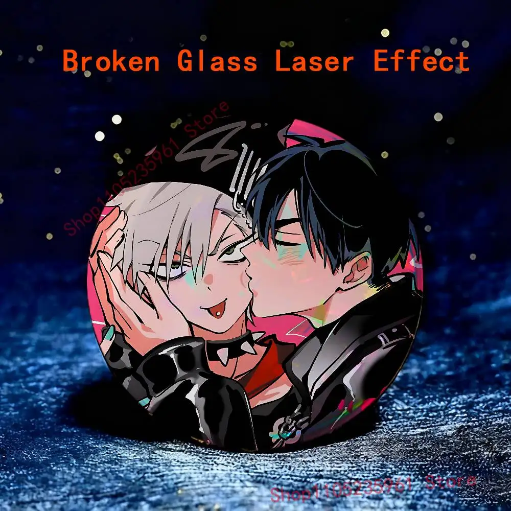 Ivan Till IvanTill Custom Badges 75mm 44mm 25mm Brooch Backpack Hat Pins Accessories Toys Valentine gift