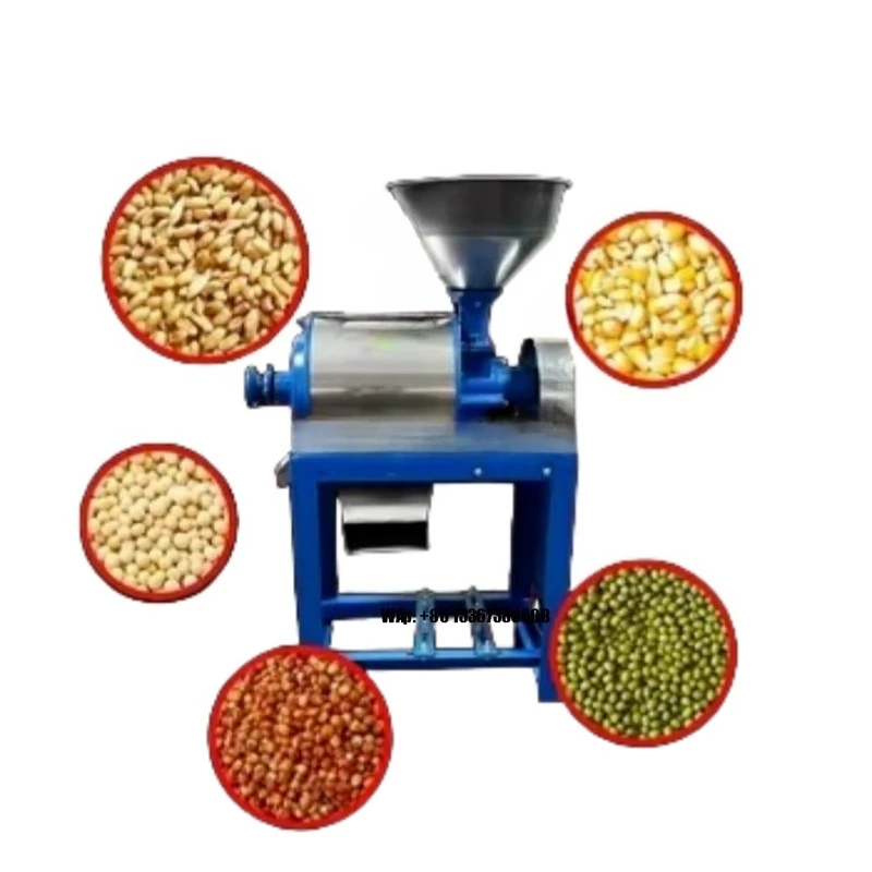 Small Automatic Home Wheat Milling Flour Machine Corn Wheat Grains Bran Separation for Family Use Grain Processing Machinery
