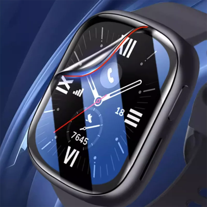 Película protectora transparente con borde suave curvado 3D, cubierta completa para reloj inteligente Haylou Watch RS5 LS19, Protector de pantalla, Accesorios inteligentes