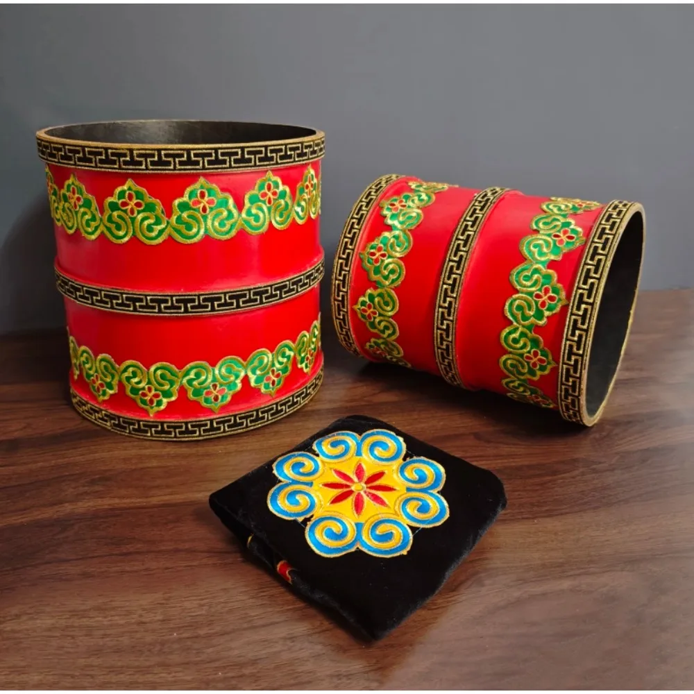 Lucky Sieve Production (Embroidered Edition) – Empty Tube Object Production Magic Trick, Fun Stage Illusion Gimmick