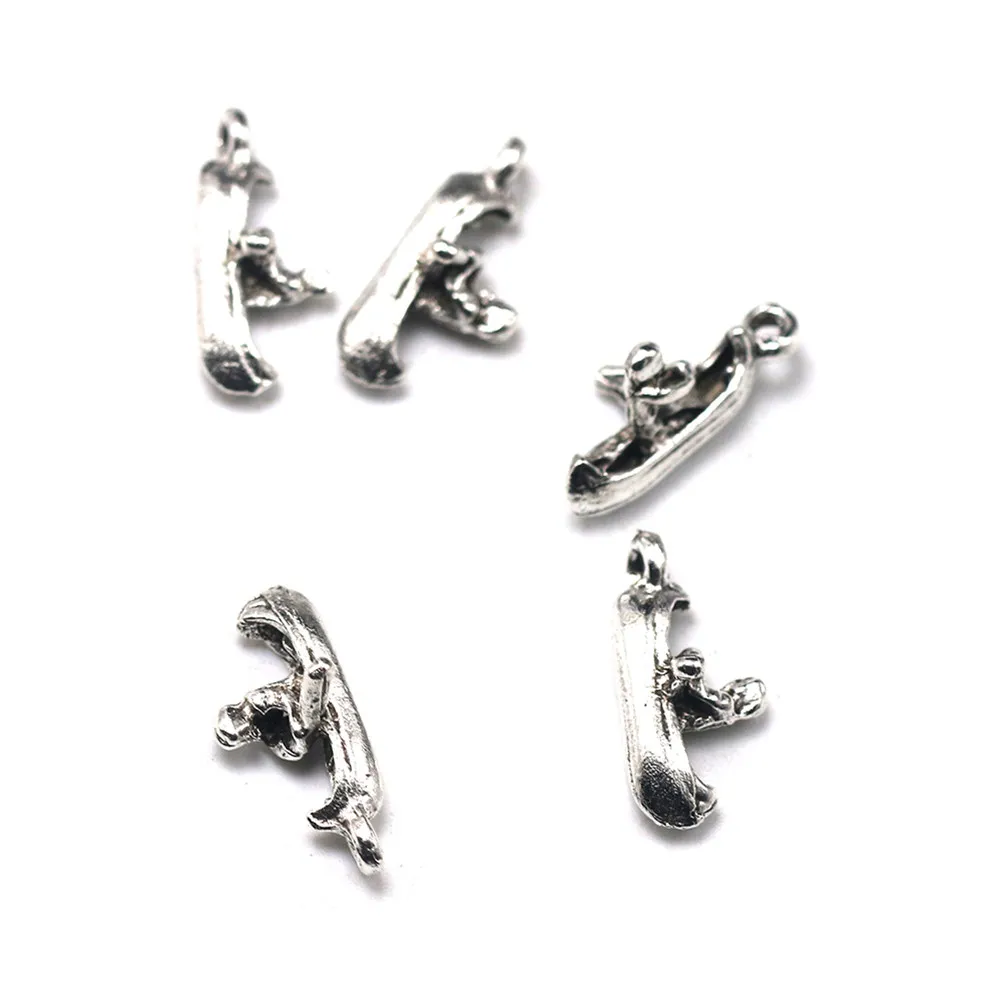 

50pcs Alloy Pendant Charms Fishing Man Design Diy Jewelry Making Craft For Necklace Bracelet Keychain Sweater Chain Anklet