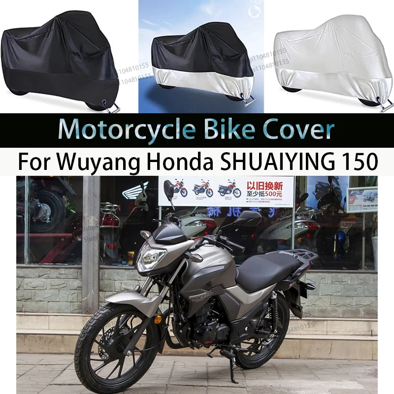 

For Honda SHUAIYING150 Motorcycle Cover Waterproof All Season Dustproof UV Cover Outdoor Indoor Moto Scooter Motorbike RainCover